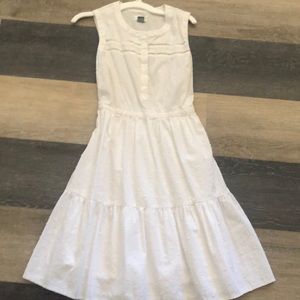 White Old Nave dress  below knee length